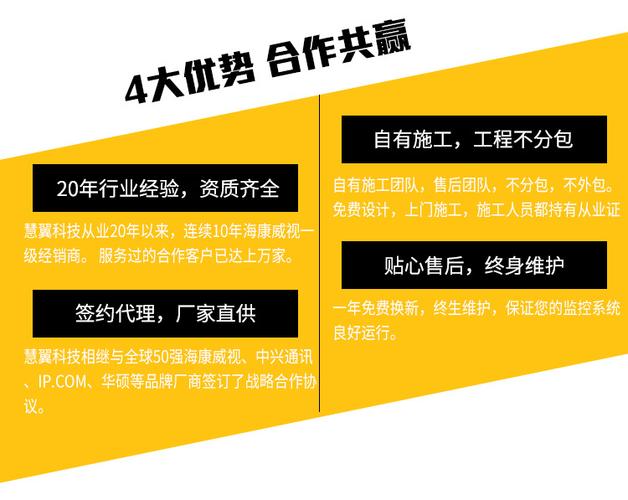 四川监控系统上门安装海康威视弱电安防网络工程建设